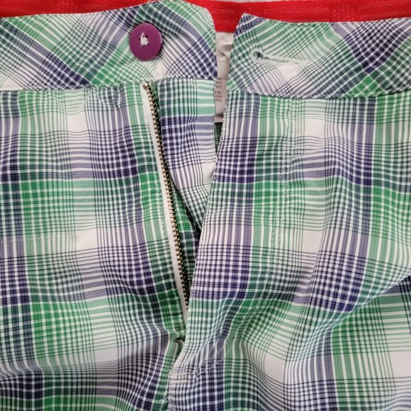 Puma Men's Plaid Golf Shorts - Picture 13 of 16